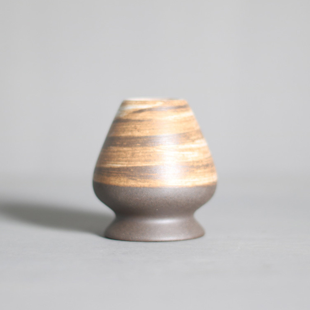 Bamboo Whisk Chasen - Porta Frusta per Matcha in Ceramica