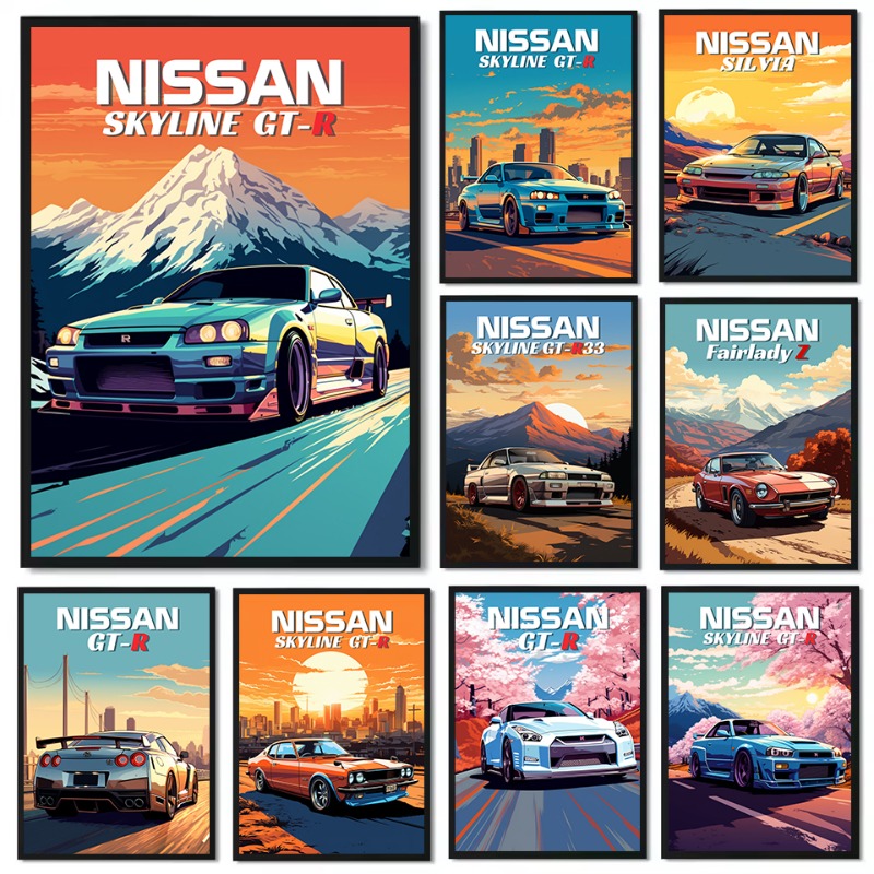 Poster retrò giapponese classi - Japanese Lifestyle Home recensione e prezzo