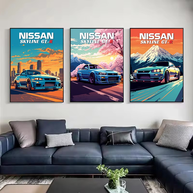 Poster retrò giapponese classi - Japanese Lifestyle Home recensione e prezzo