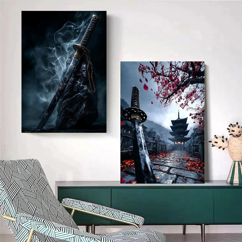 Classico poster di spada tradi - Japanese Lifestyle Home recensione e prezzo
